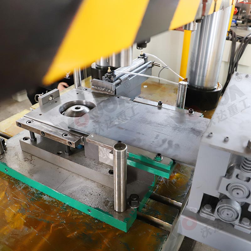 630吨四柱液压机冲压锚杆托盘 630吨四柱液压机冲压锚杆托盘