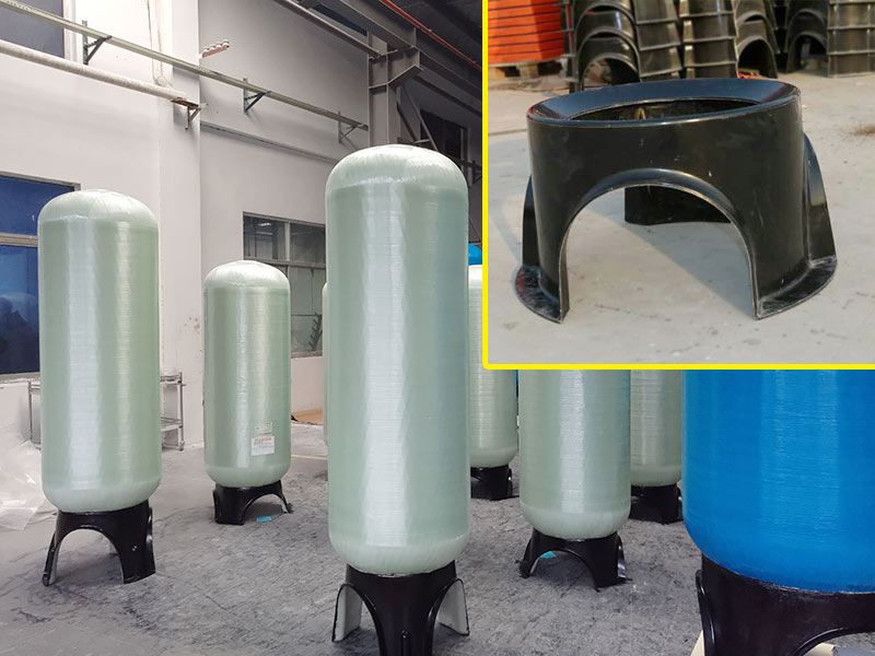 玻璃钢软水罐底座 玻璃钢软水罐底座