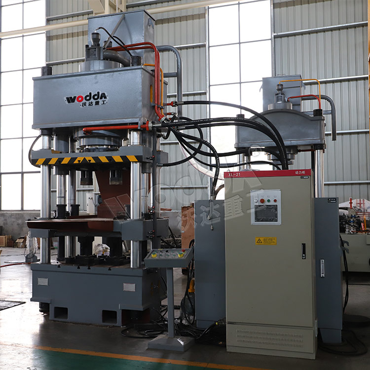 400吨四梁四柱盐砖压块机 400吨四梁四柱盐砖压块机