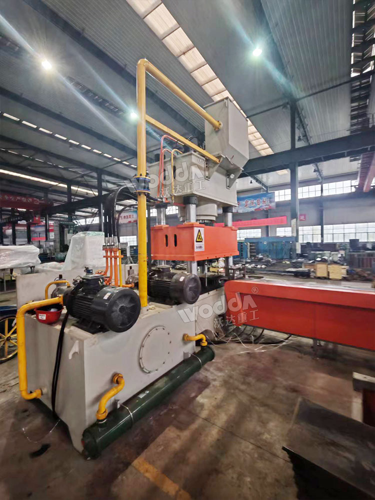 630吨锚杆托盘生产线安装完成 630吨锚杆托盘生产线安装完成