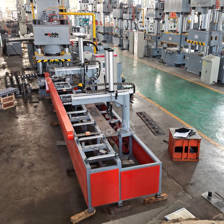 500吨锚杆托盘自动化生产线 500吨锚杆托盘自动化生产线